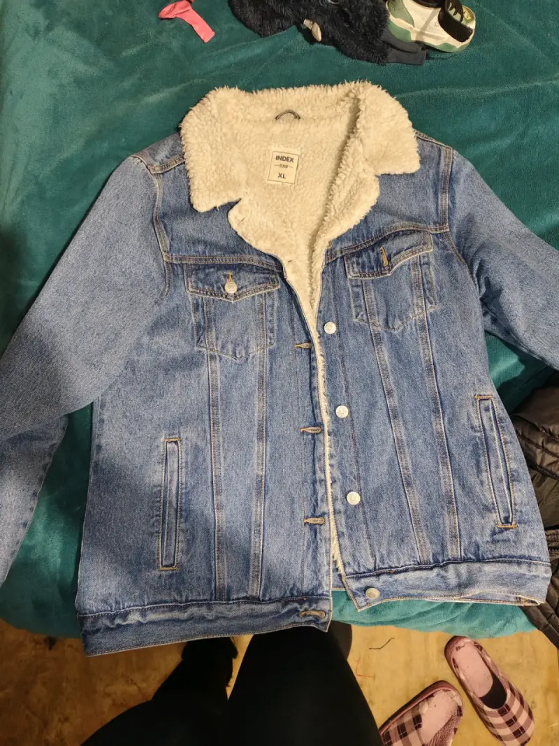 Chaqueta de mezclilla con forro