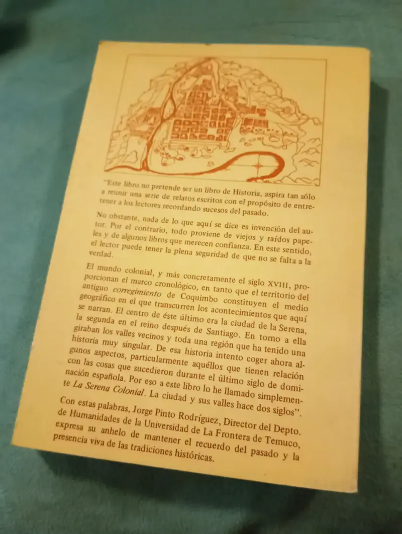 Libro La Serena Colonial - Jorge Pinto Rodríguez ( - 2