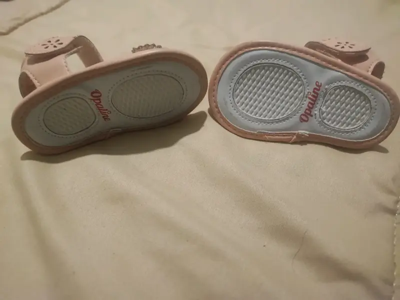 Sandalias bebe rosadas - 3