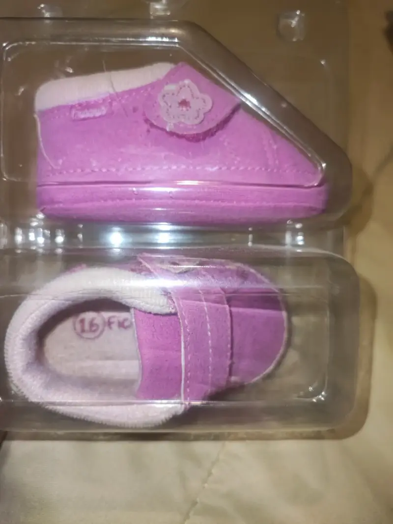 Zapatos rosados para bebé - 4