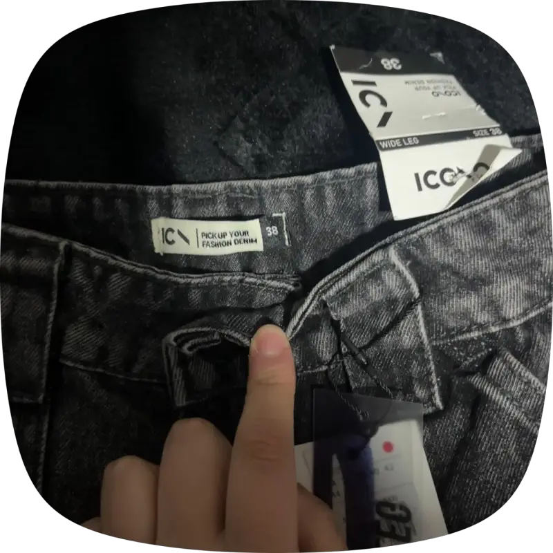 Pantalón gris estilo casual 🕷️🖤 - 2