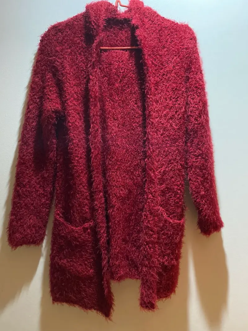 Chaqueta peluda negra - 2