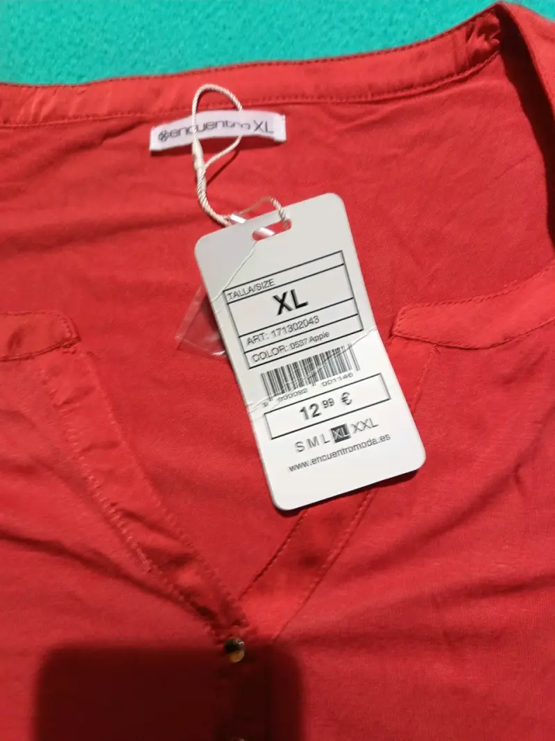 Polera terracota nueva XL - 2