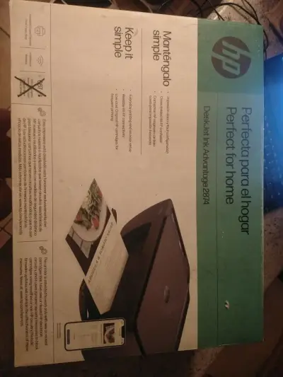 Impresora multifuncional HP negra - miniatura 3