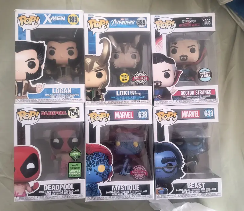 Set de figuras Funko Pop - 1
