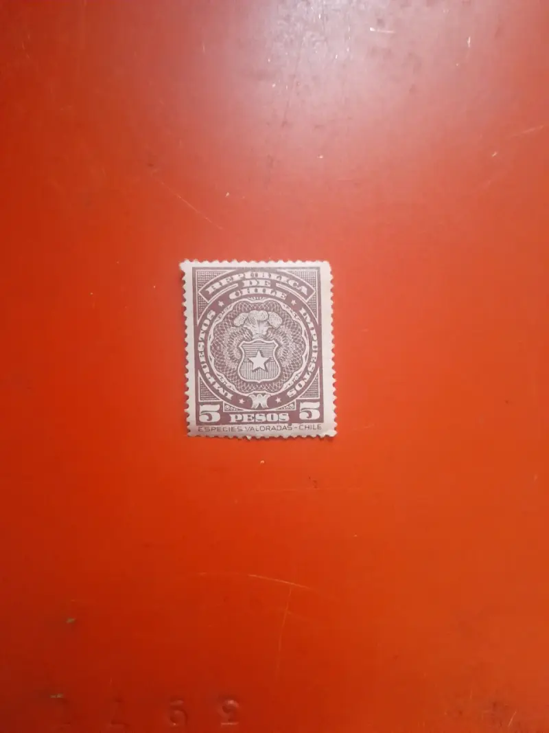 Colección de estampillas antiguas chilenas - 4