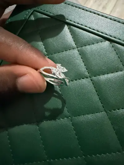 Anillo de plata con circonitas talla 9 - miniatura 3