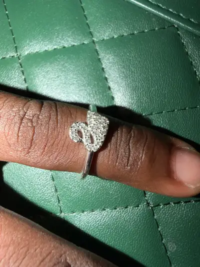 Anillo con diseño de cisne talla 5 - miniatura 2