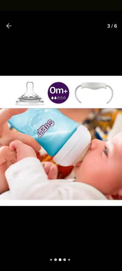 Mamadera Super Baby 125ml - miniatura 2