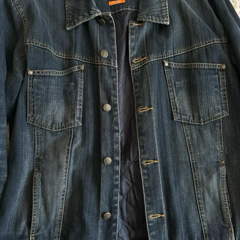 Chaqueta de mezclilla tipo vintage - 2