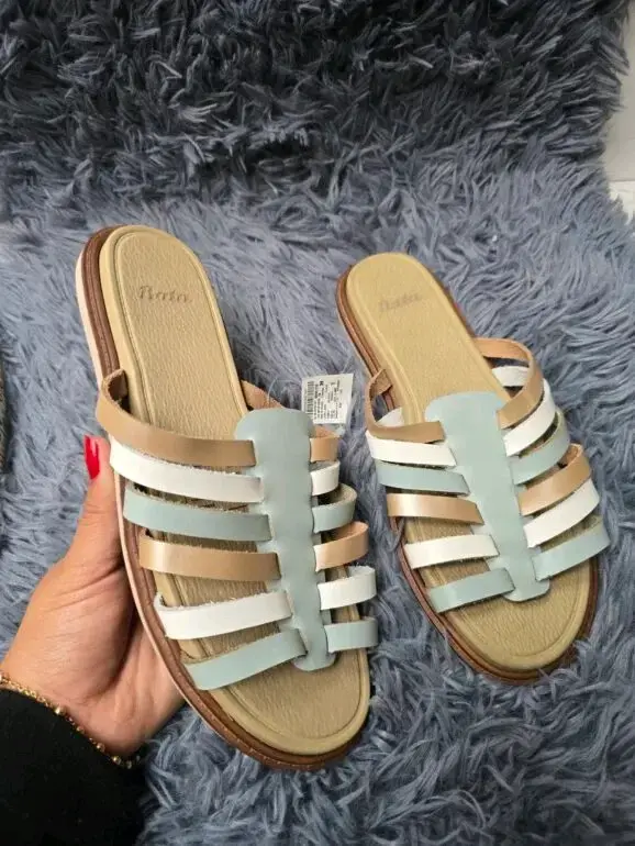 Sandalias planas multicolor - 1