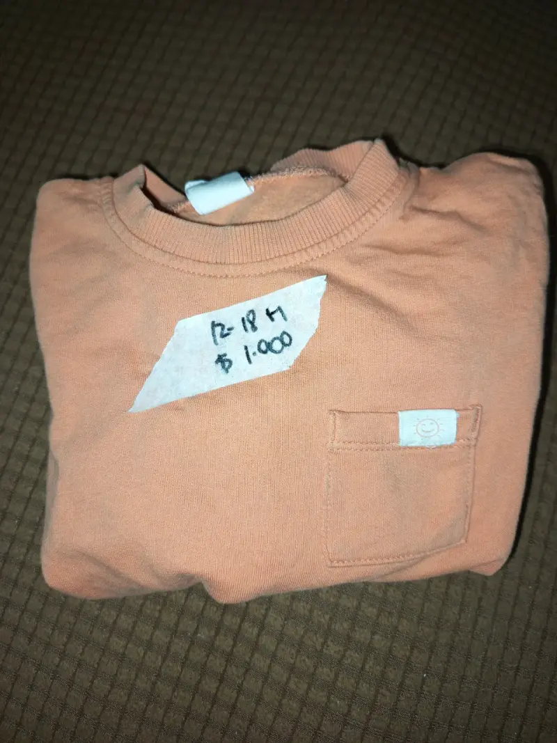 Sweater azul a rayas para niño - 5