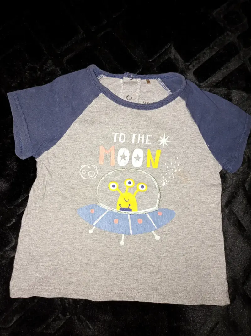 Sweater azul a rayas para niño - 6