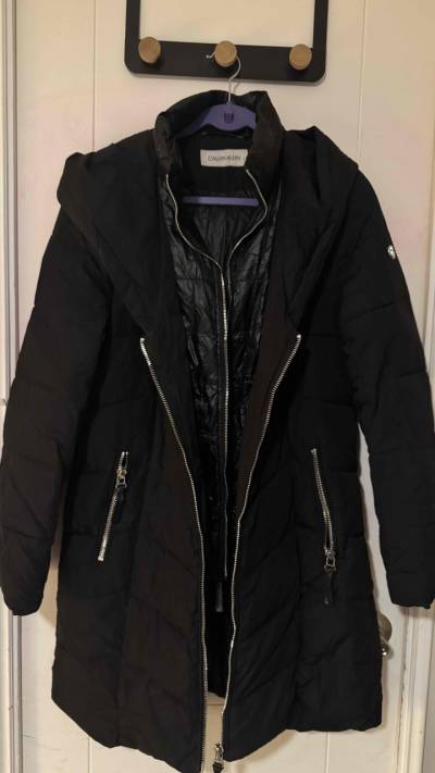 Chaqueta negro Calvin Klein - miniatura 1