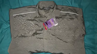 Camisa de trabajo verde militar - miniatura 1