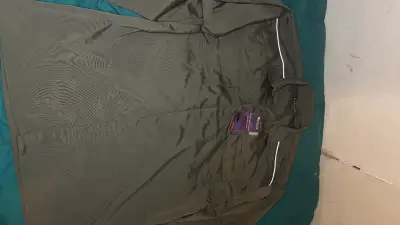 Camisa de trabajo verde militar - miniatura 3