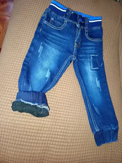 Jeans azul para niños - miniatura 2