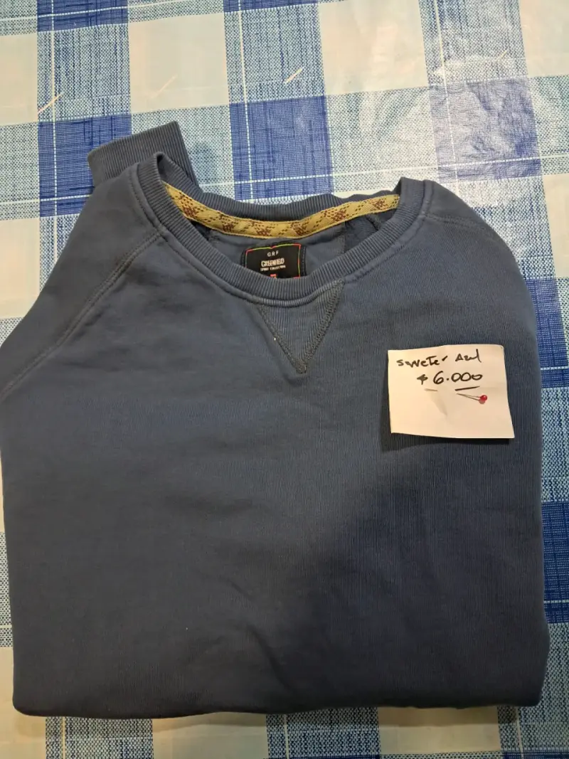 Sweater azul para hombre