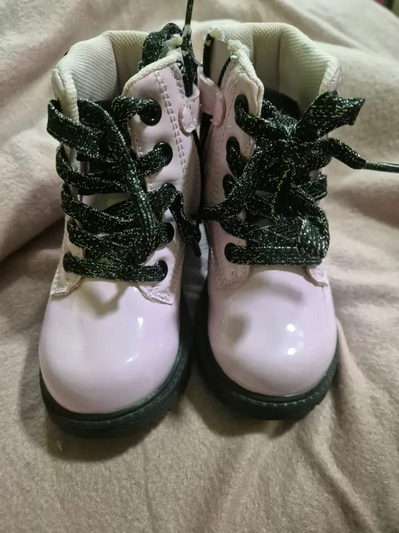 Botines infantiles Minnie rosados - 2