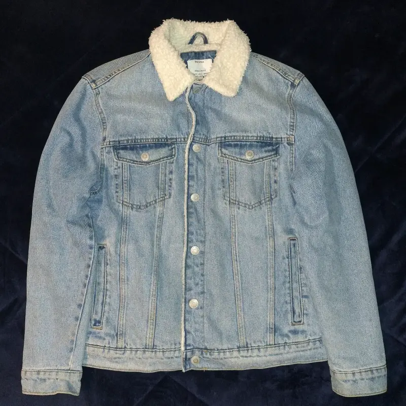 Chaqueta de mezclilla con forro - 1