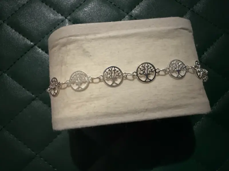 Pulsera árbol de la vida plata - 1