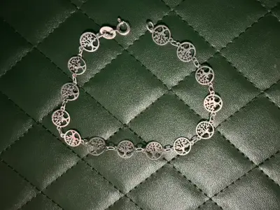 Pulsera árbol de la vida plata - miniatura 4