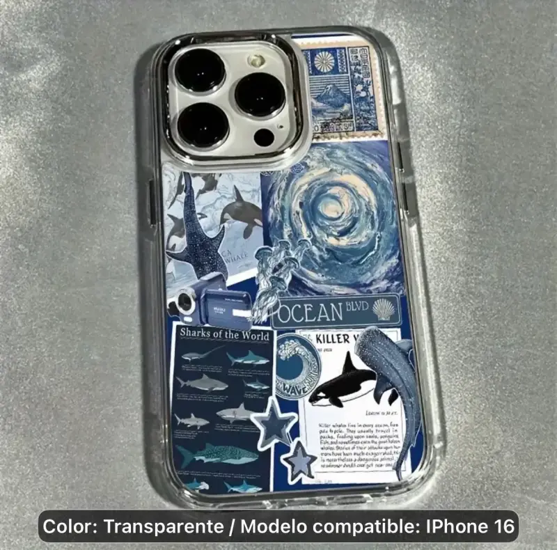 Carcasa transparente iPhone 16 - 1