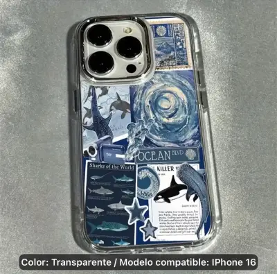 Carcasa transparente iPhone 16 - miniatura 1