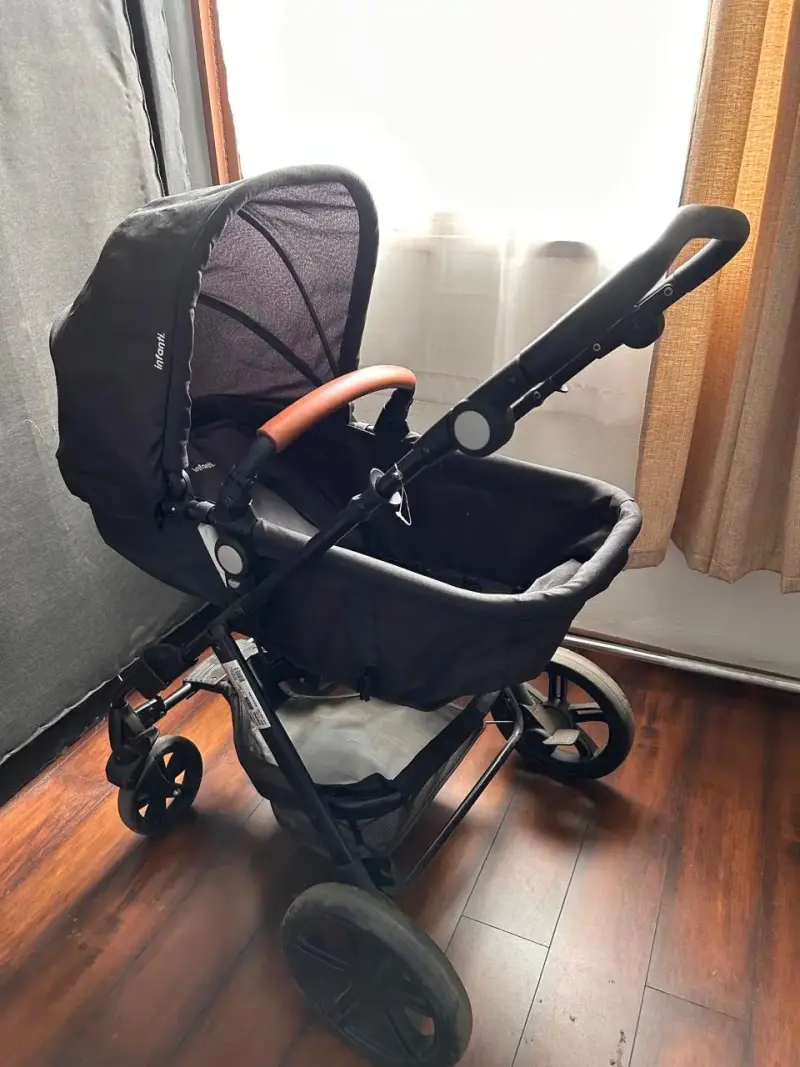 Coche para bebé negro - 3