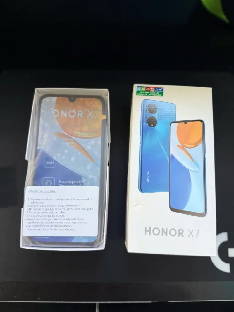 Honor X7 128gb Azul + Caja + Cargador Original - 6