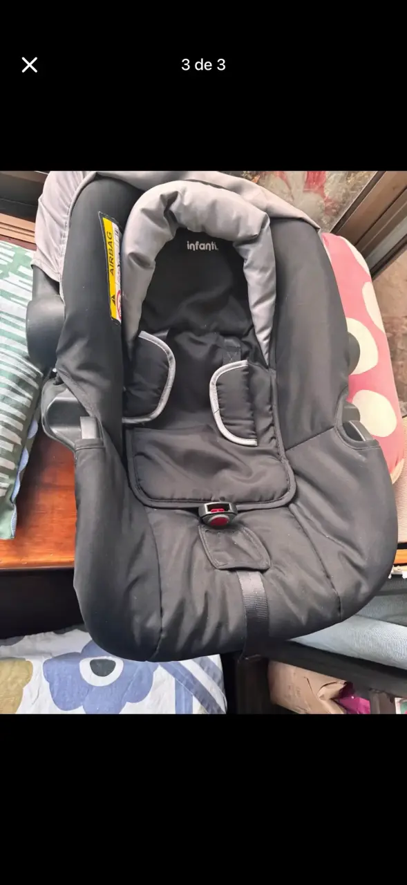 Silla de auto Infanti negra - 1