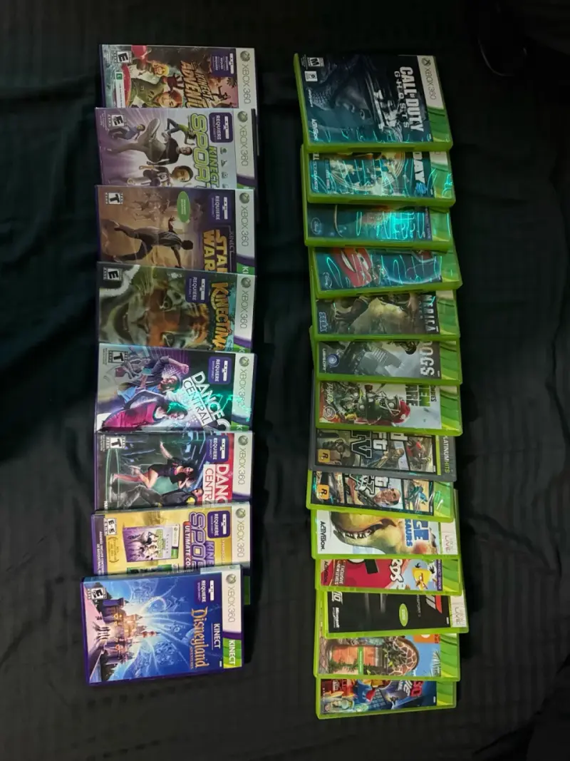 Xbox 360 Super Slim 4gb + Kinect + Juegos - 6