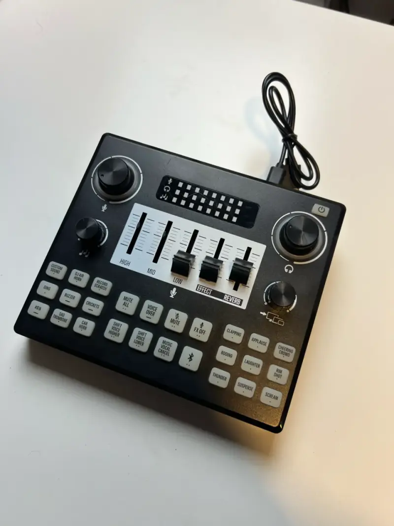 interfaz de audio streamer - 1
