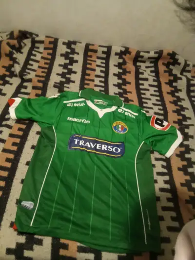 Camiseta verde de fútbol Macron Audax italiano - miniatura 1