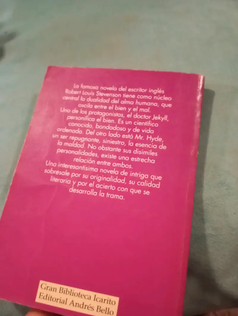 Libro El Extraño Caso Del Dr. Jekyll Y Mr. Hyde - - 2