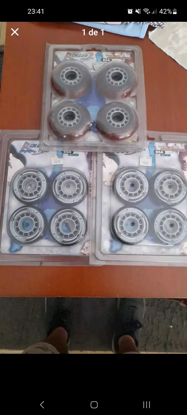 Ruedas para patines Roller Pro
