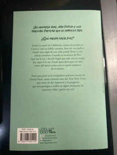 Libro 'Tenía que pasar' de David Yoon - miniatura 2