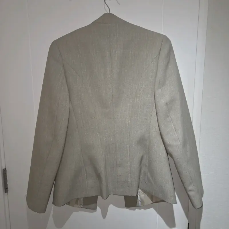 Blazer beige elegante - 2