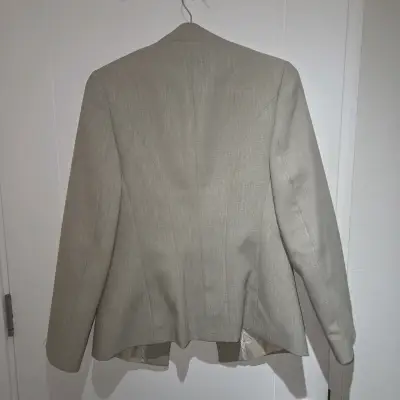 Blazer beige elegante - miniatura 2