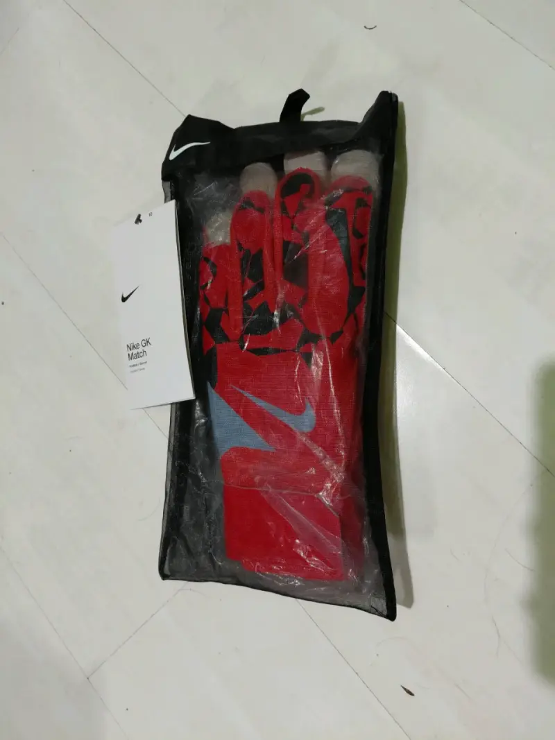 Guantes de arquero Nike Match rojos - 1