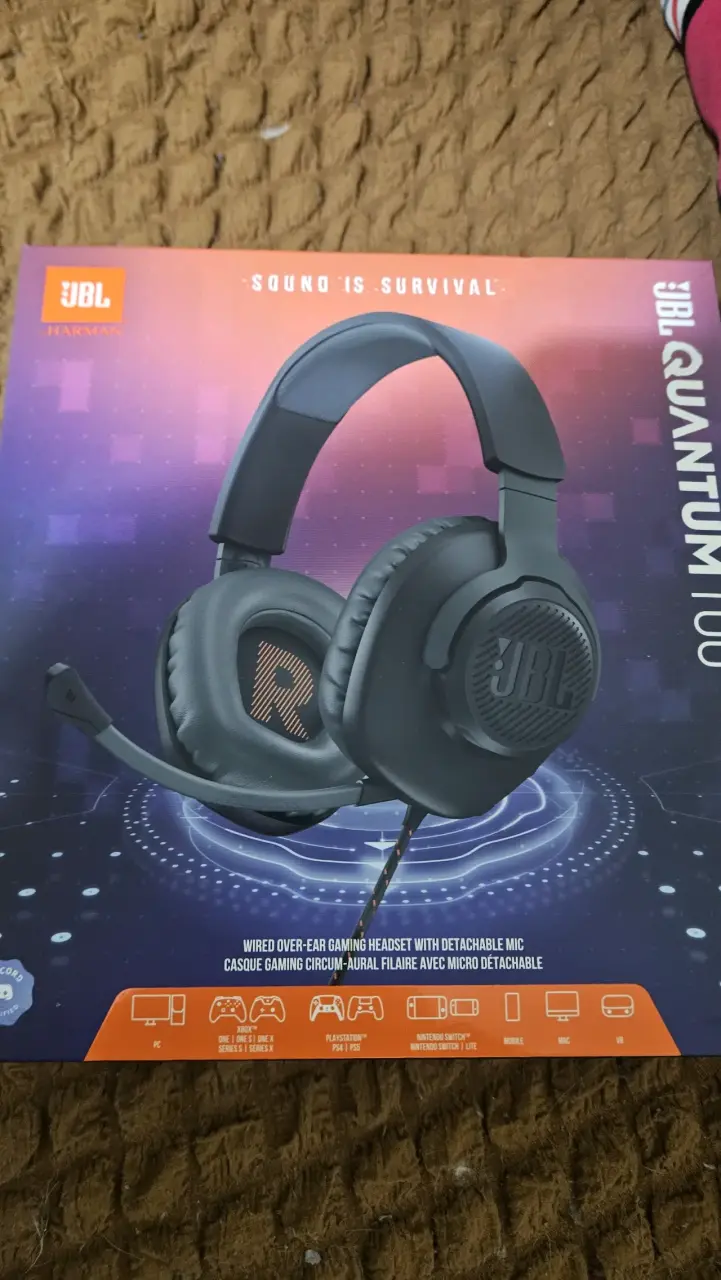 Audífonos gaming JBL Quantum 100 - 3
