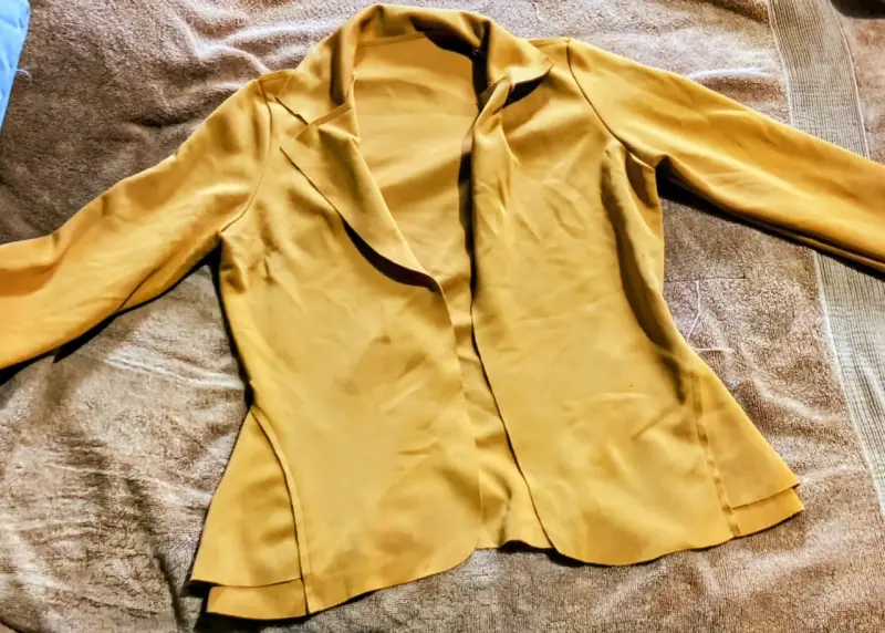 Blazer mostaza mujer - 2