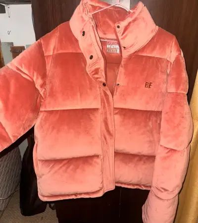 Parka modelo prune rosa talla xxl, perfecto estado - miniatura 3