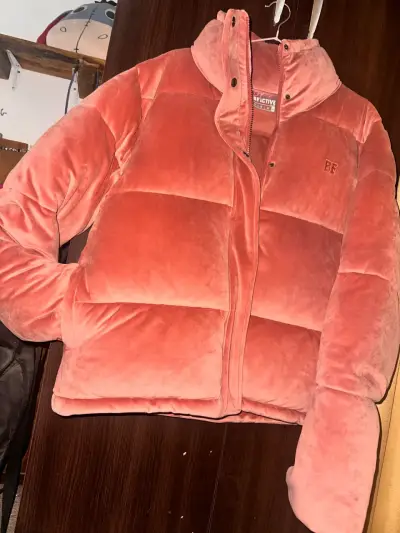 Parka modelo prune rosa talla xxl, perfecto estado - miniatura 4
