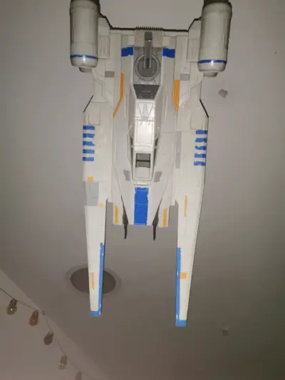 Nave espacial juguete blanco - miniatura 1