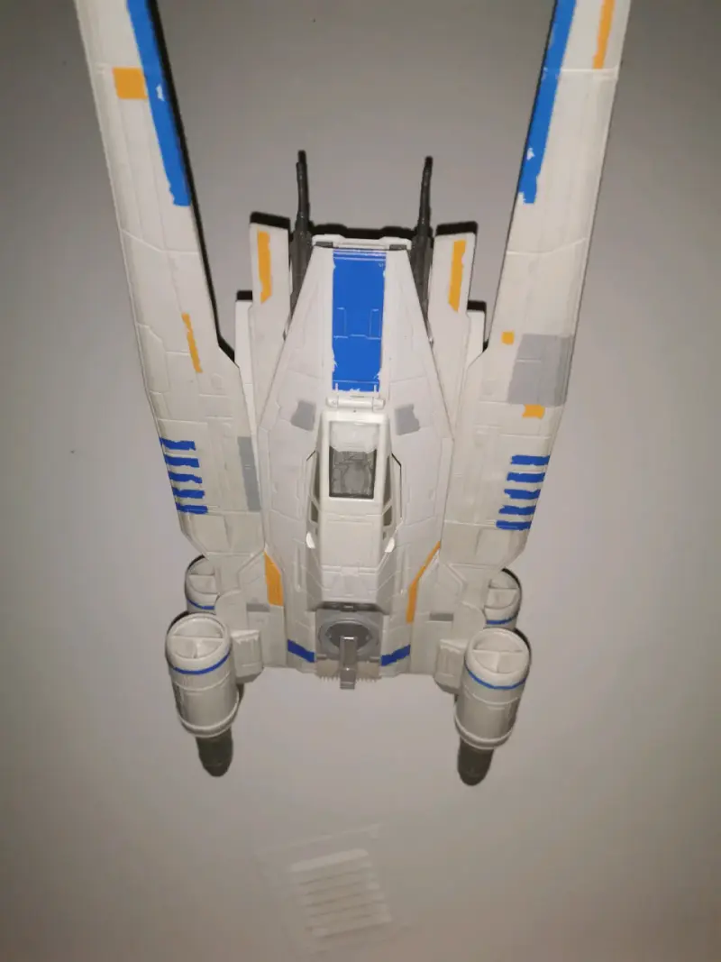 Nave espacial juguete blanco - 2
