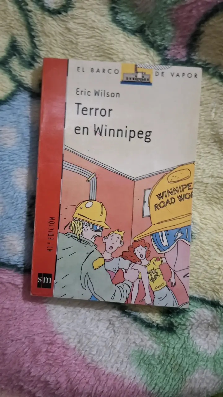 Libro 'Terror en Winnipeg'