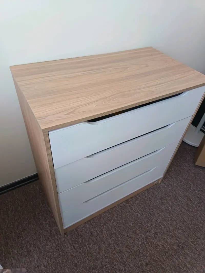 Cómoda de madera con cajones - 4