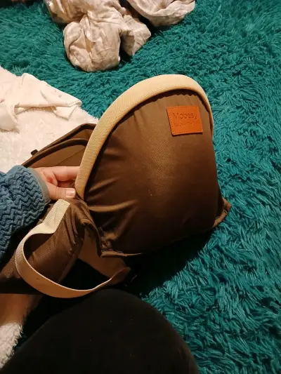 Mochila canguro marrón Mobesy - miniatura 1