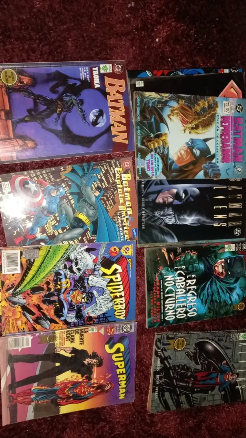 Colección cómics Batman y Superman